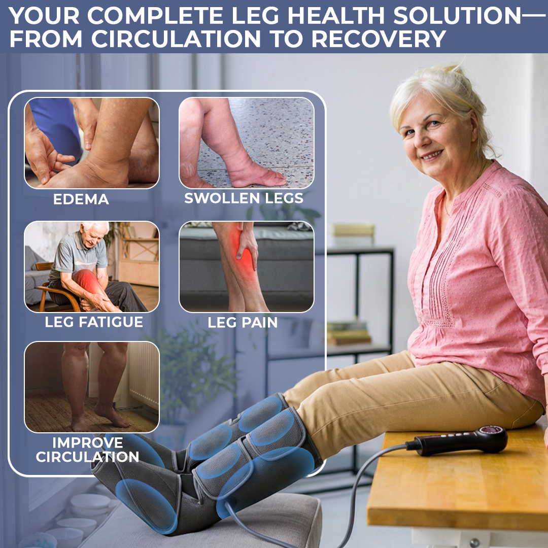 LymfoAir™ PRO - Leg Air Compression Boots With Heat & 3 Massage Modes