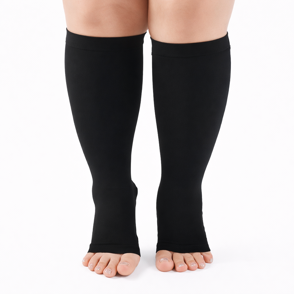 Beltwell® The Original Extra Wide Toeless Compression Socks