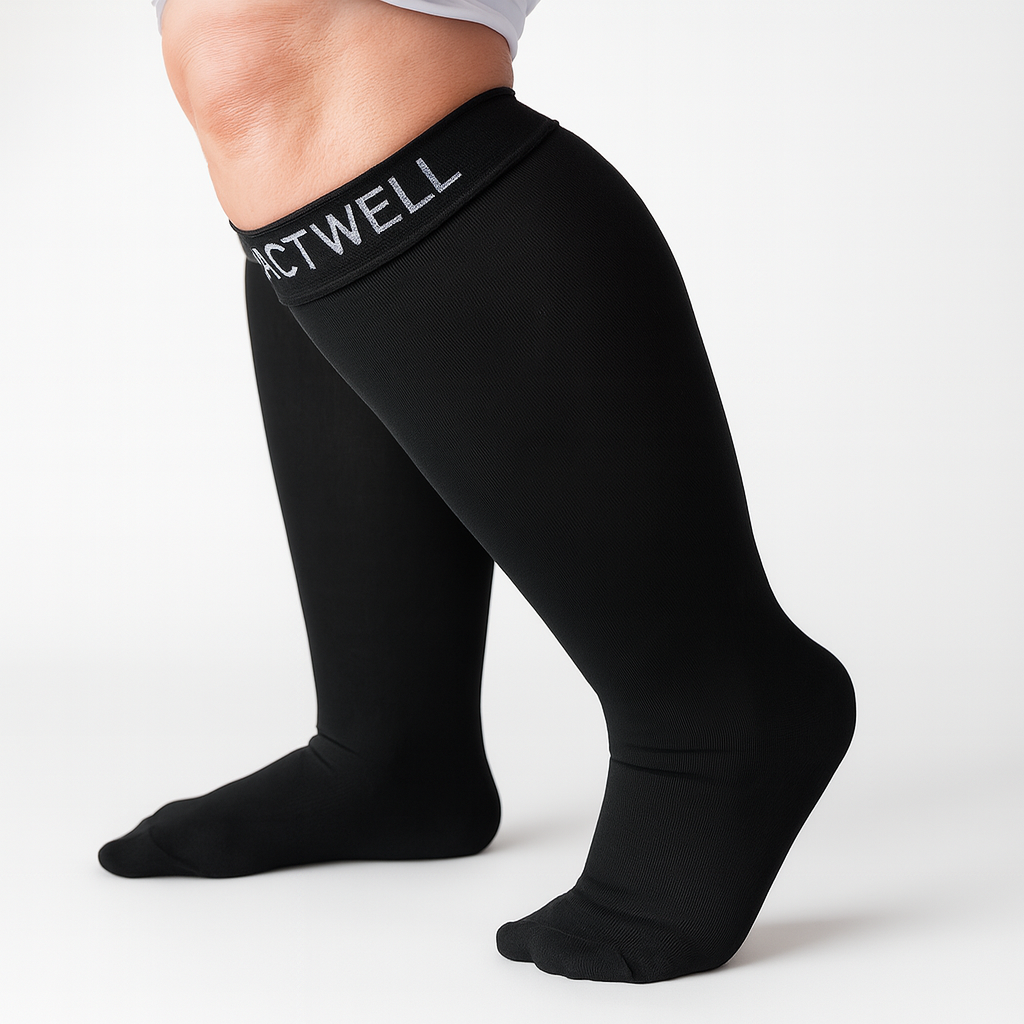 Beltwell® - Wide Compression Socks - 20-30 mmhg