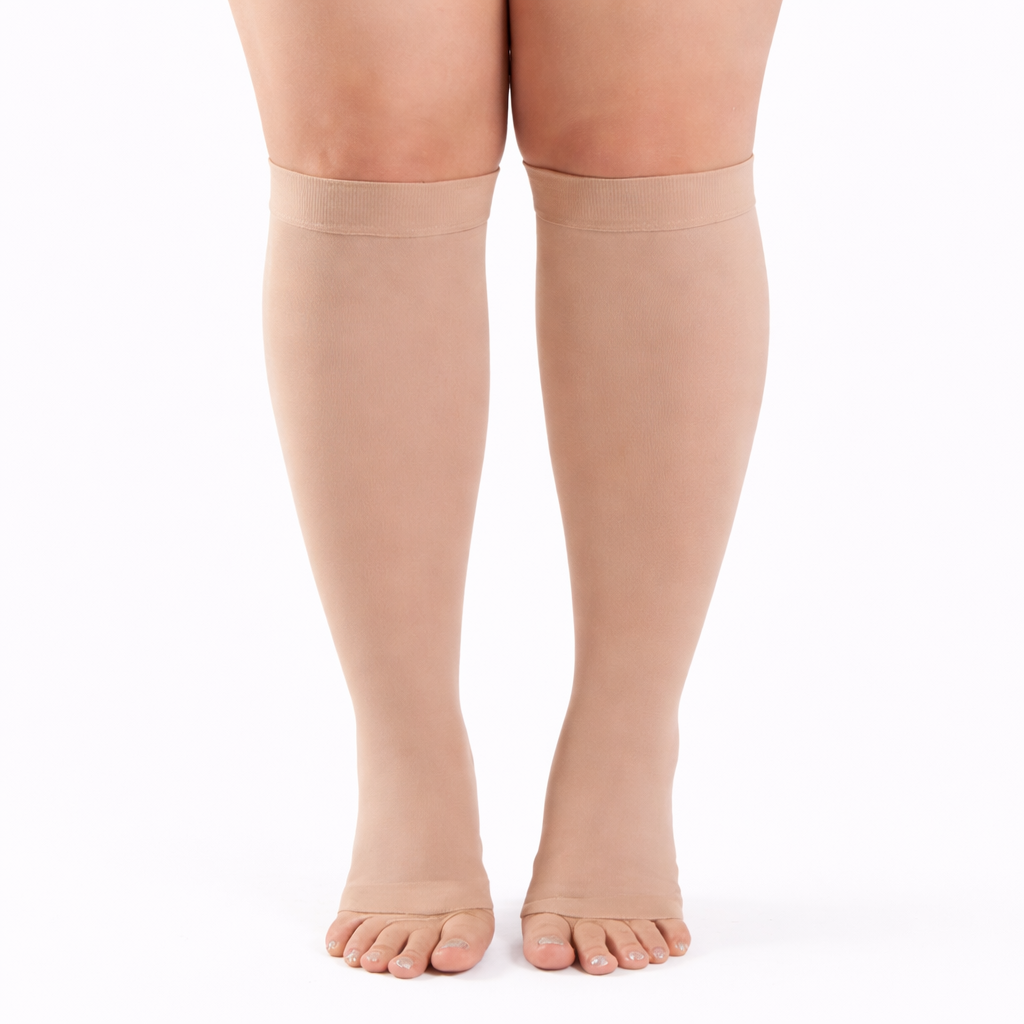 Beltwell® The Original Extra Wide Toeless Compression Socks