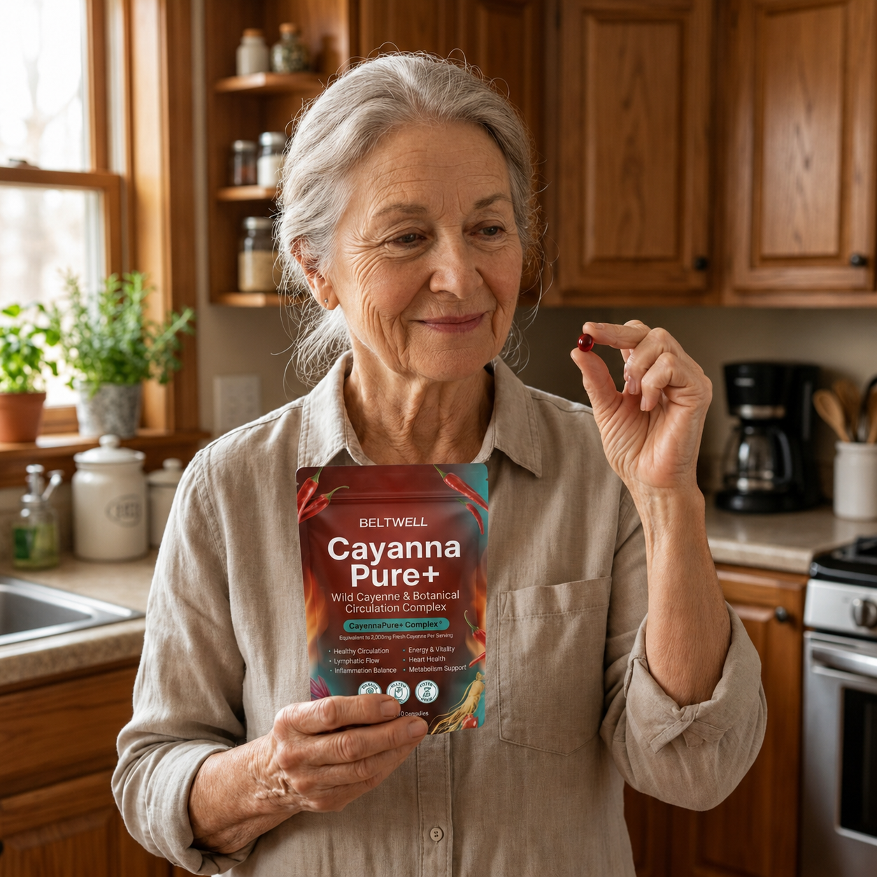 Beltwell® CayannaPure+ Wild Cayenne & Botanical Lymphatic Circulation Support Complex