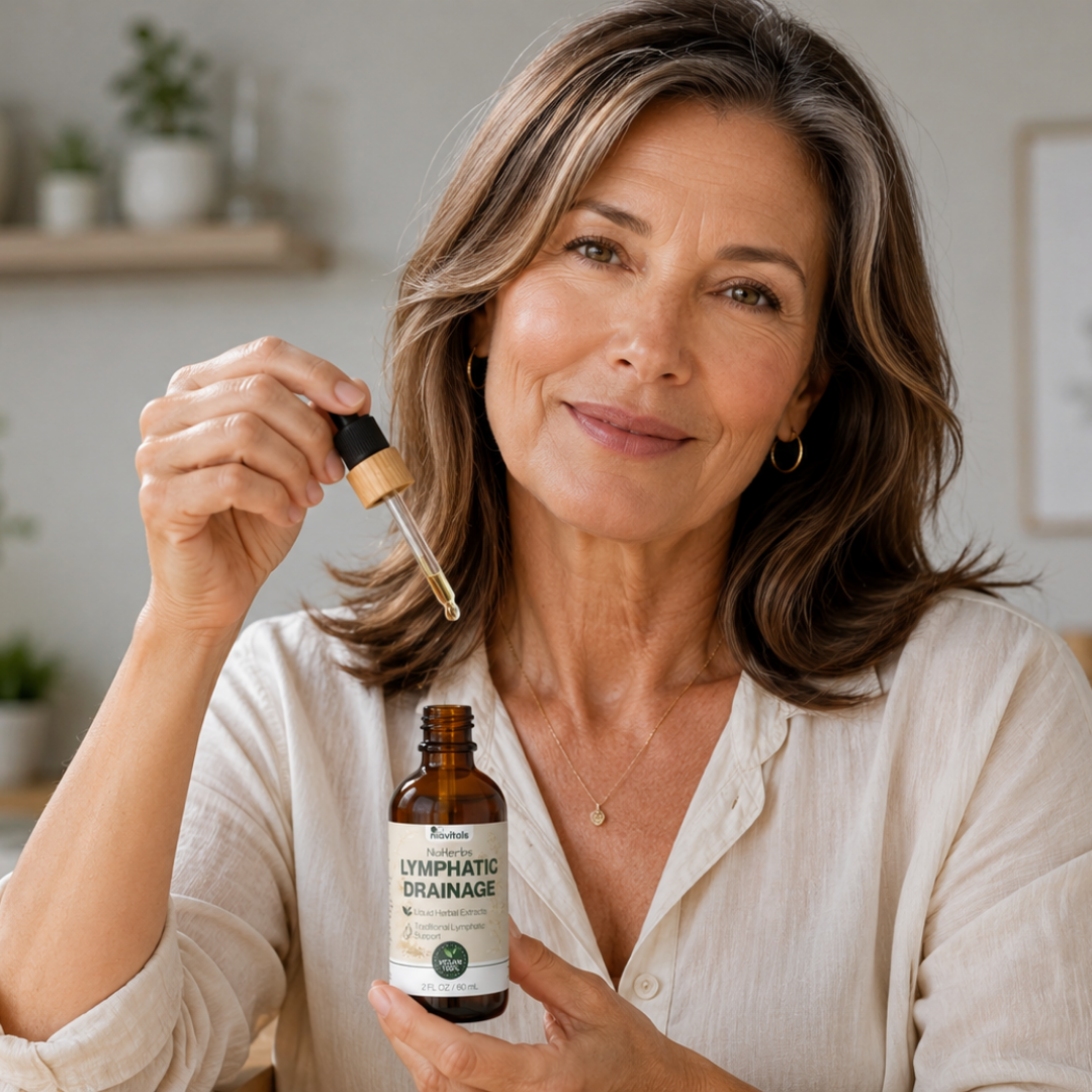 NiaHerbs Red Root & Bromelain Lymphatic Drainage Drops