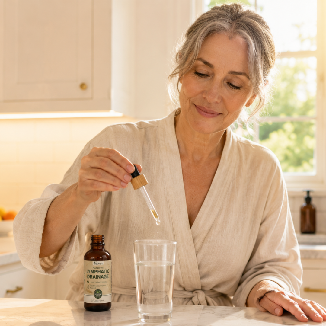 NiaHerbs Red Root & Bromelain Lymphatic Drainage Drops
