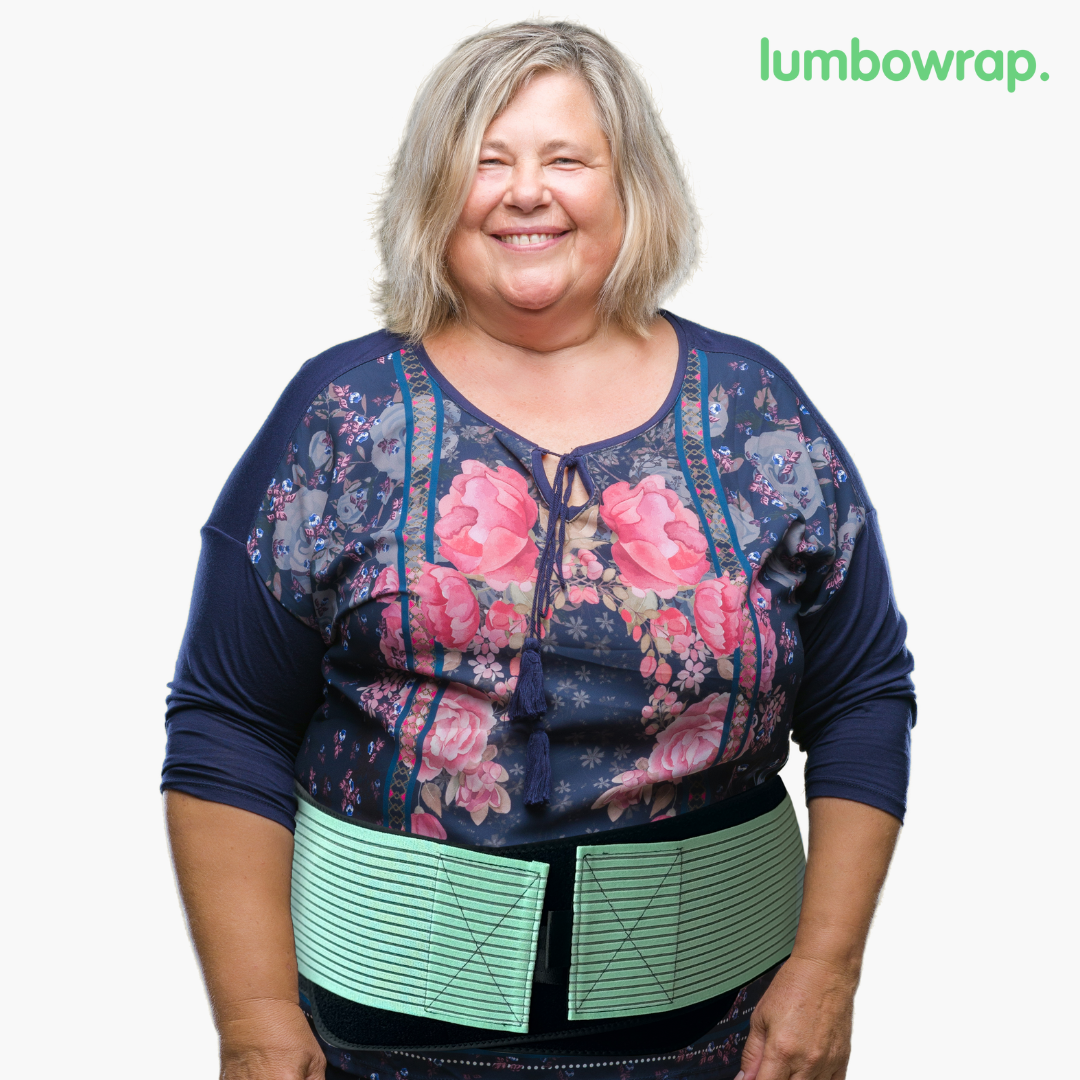 Lumbowrap® - The Complete Lower Back & Hip Pain Wrap For Easier Walking & Standing