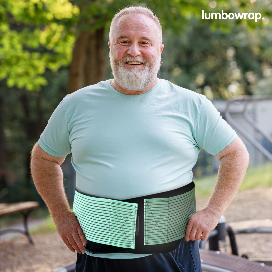 Lumbowrap® - The Complete Lower Back & Hip Pain Wrap For Easier Walking & Standing