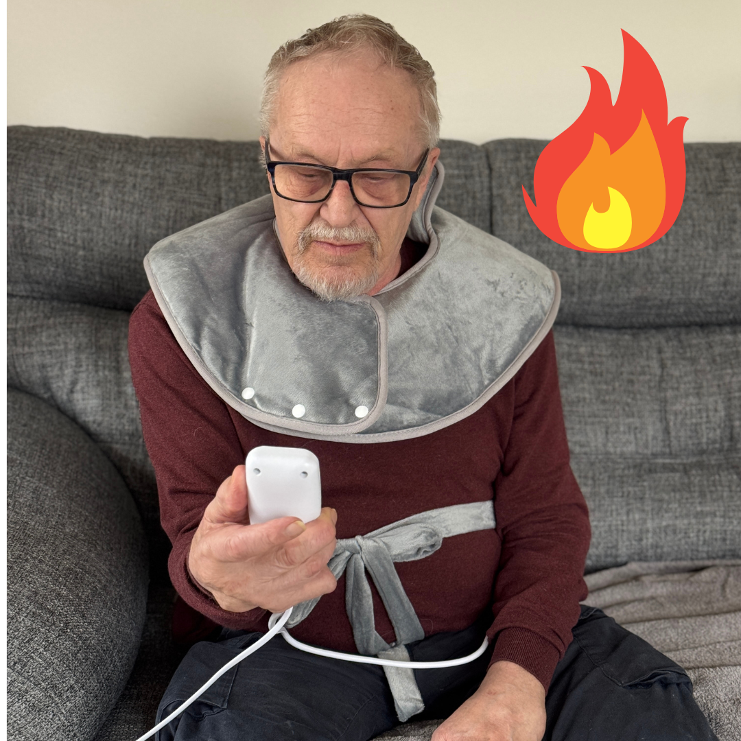 Beltwell® - The Weighted Back & Shoulders Heating Pad With New Heat-Relief 2.0 Technology