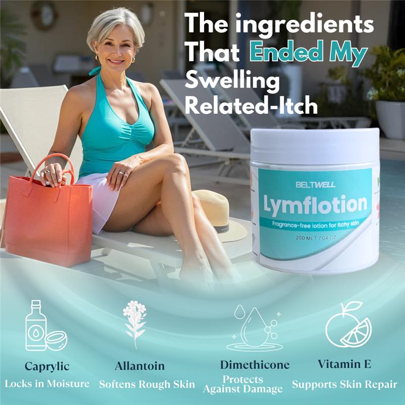 Lymfolotion - Fragrance-Free Non-Greasy Anti-Itch Lotion