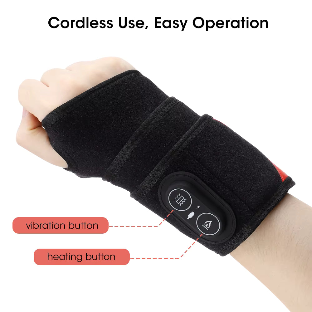 Beltwell® - The Cordless Heated Wrist Wrap With Red Light Waves 3000mAh