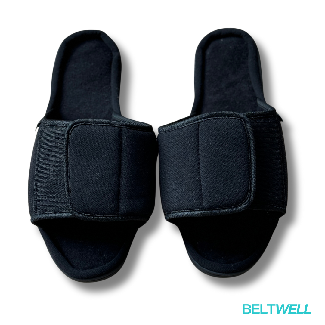 Beltwell® Adjustable & High Slippers For Swollen Feet For Men & Women