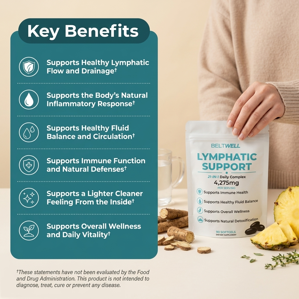 Beltwell® Lymphatic Support+ 21 in 1 Complex