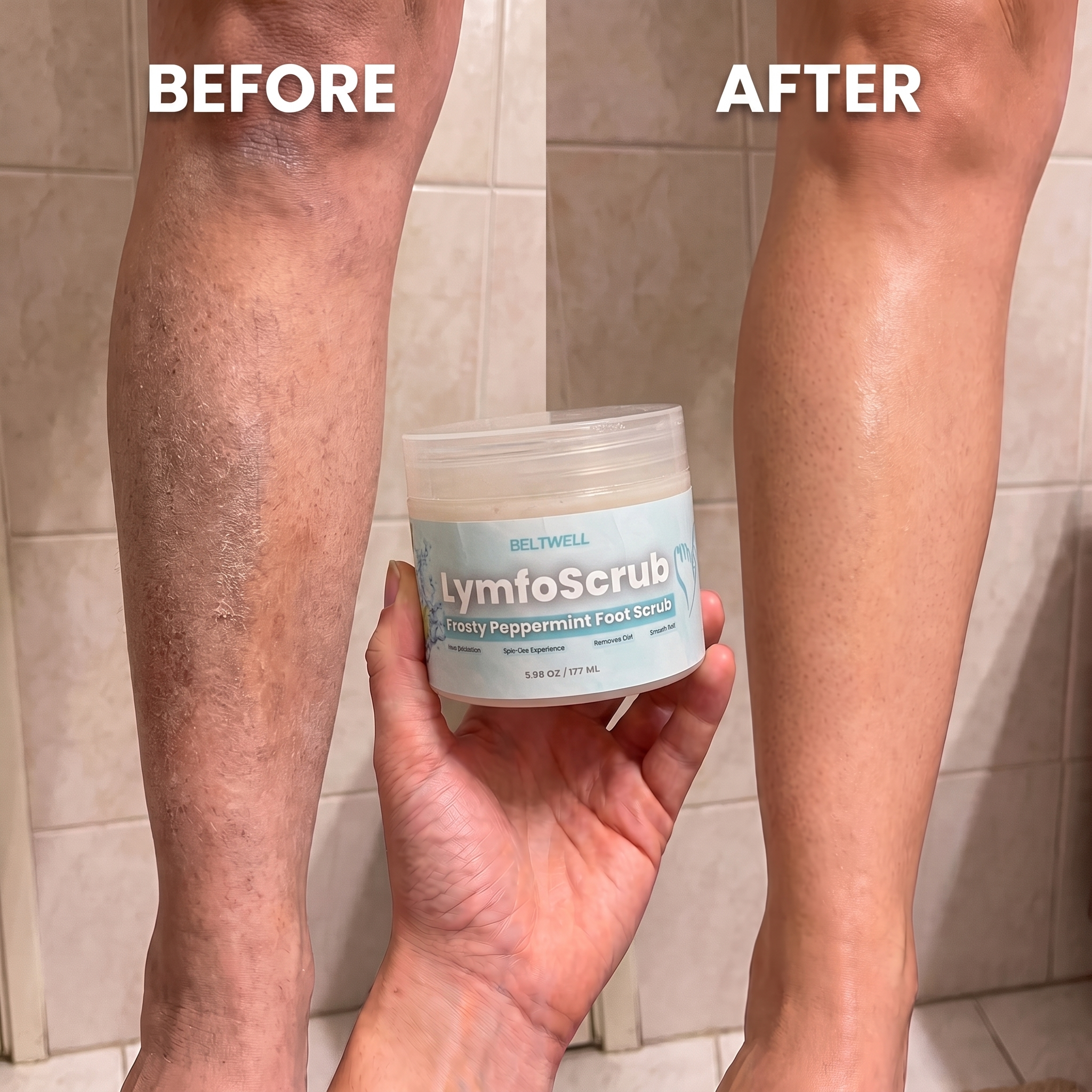 Leg & Foot Exfoliation Scrub For Smooth Skin