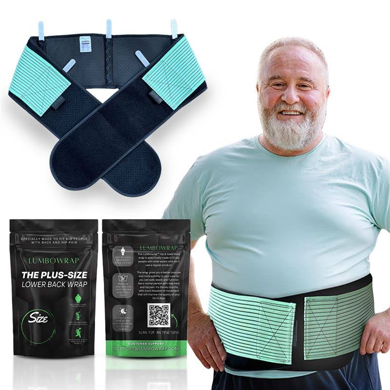 Lumbowrap® - The Complete Lower Back & Hip Pain Wrap For Easier Walking & Standing