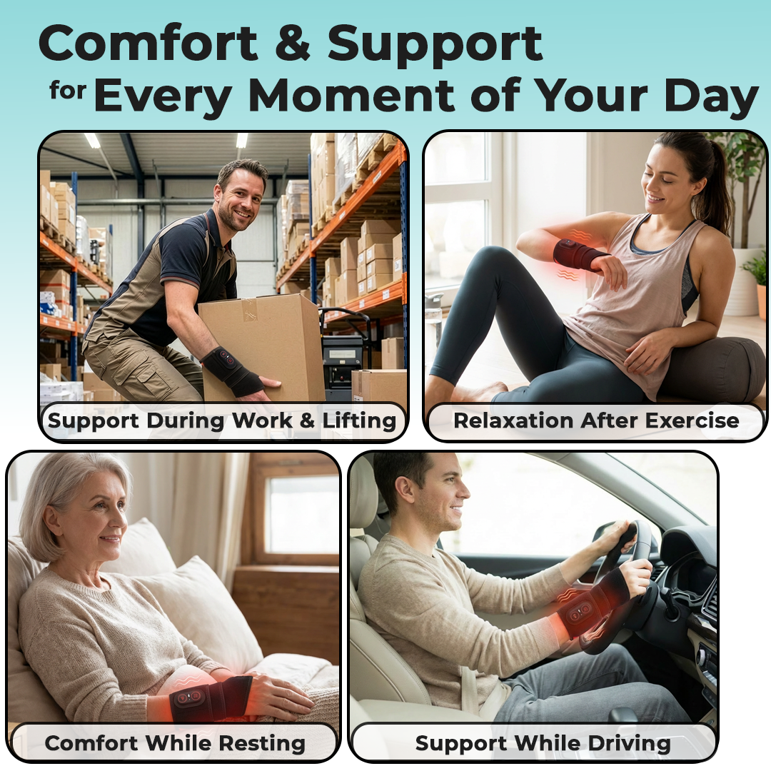 Beltwell® - The Cordless Heated Wrist Wrap With Deep-Penetration CAT™ Technology